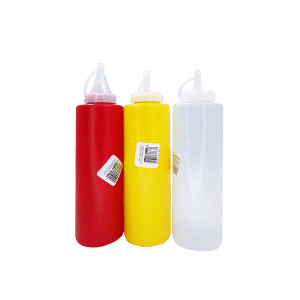 Pote Plástico Ketchup 20 Oz
