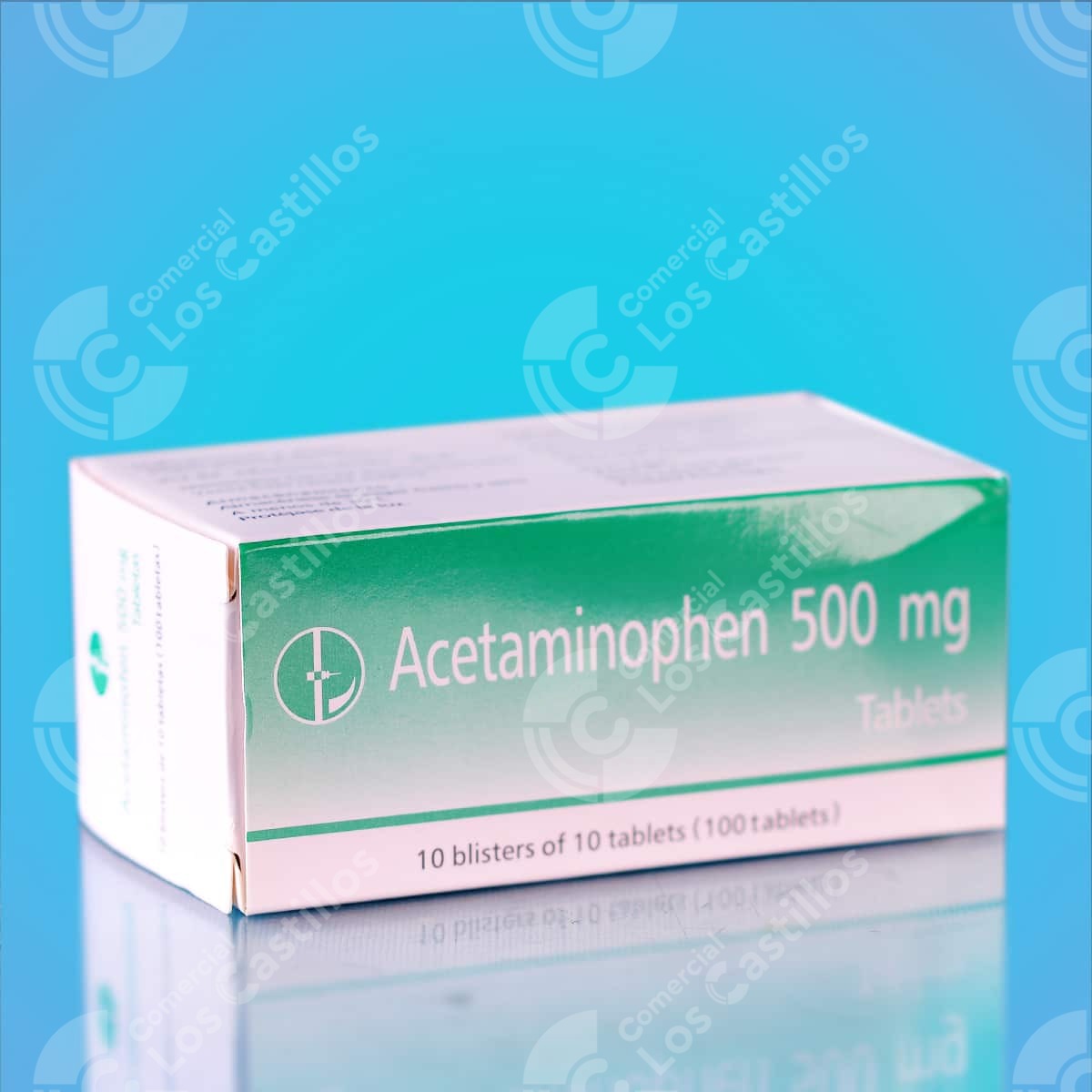 00018_0 Acetaminofen Tableta - Alivio Del Dolor (500Mg) - Comercial Los Castillos