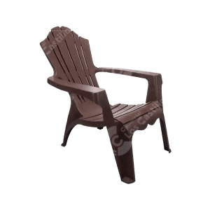 Silla Adirondack Plástico Marrón