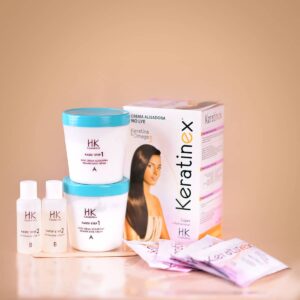 Alisado Keratinex - Cabello Liso y Brillante (Kit Completo)