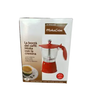 Greca Transparente – Café con Crema (6 Tazas)