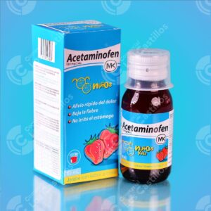 Acetaminofen Jarabe Kids - Alivio Rápido del Dolor (60ml)