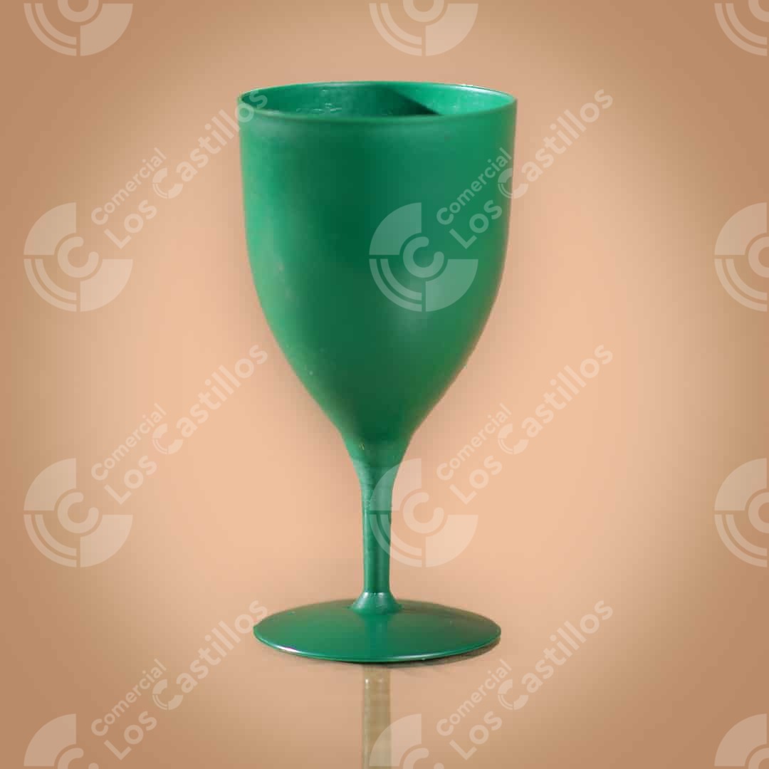 Copa Plástica Verde