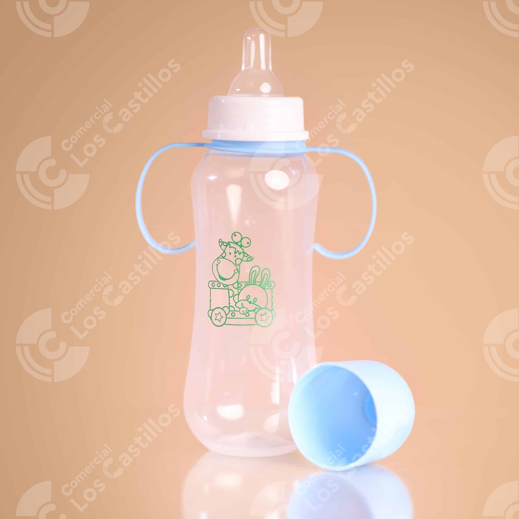00160_0 Biberones En Funda - Comodidad Para Tu Bebé (8Oz Docena) - Comercial Los Castillos