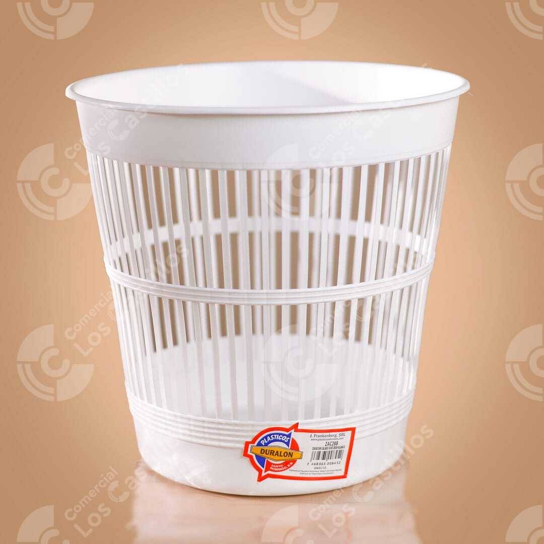 001668_0 Zafacón Calado 28Cm - Comercial Los Castillos