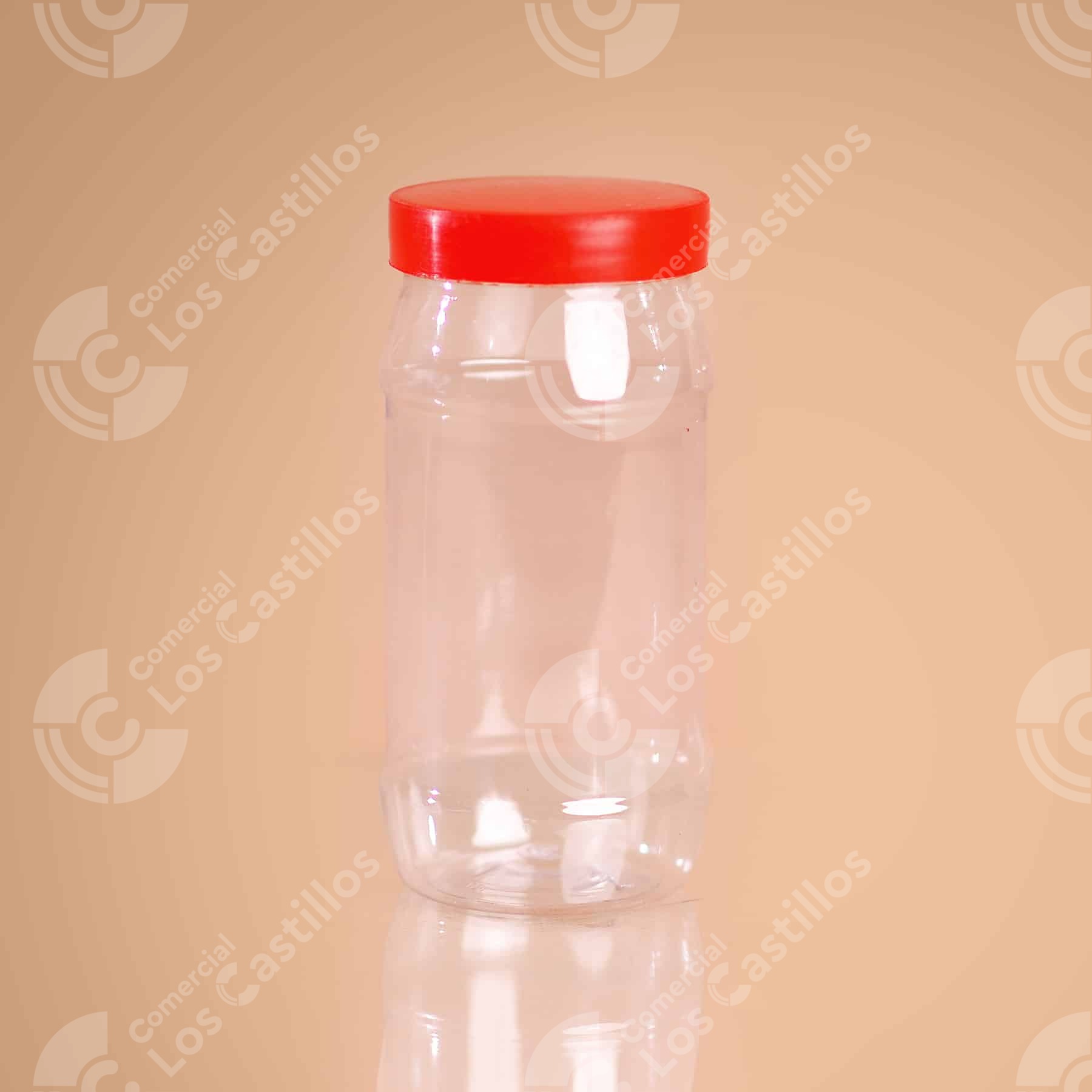 001714_0 Frasco Transparente Para Dulces 1402 Grande - Comercial Los Castillos