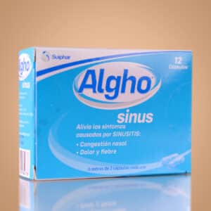 Sued & Fargesa Algho Sinus - Alivio de Sinusitis (Caja x12 cápsulas)