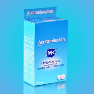 Acetaminofen - Rápido Alivio del Dolor (500mg, 100 uds)