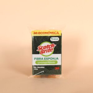 Fibra Esponja Limpieza Pesada 1 Unidad