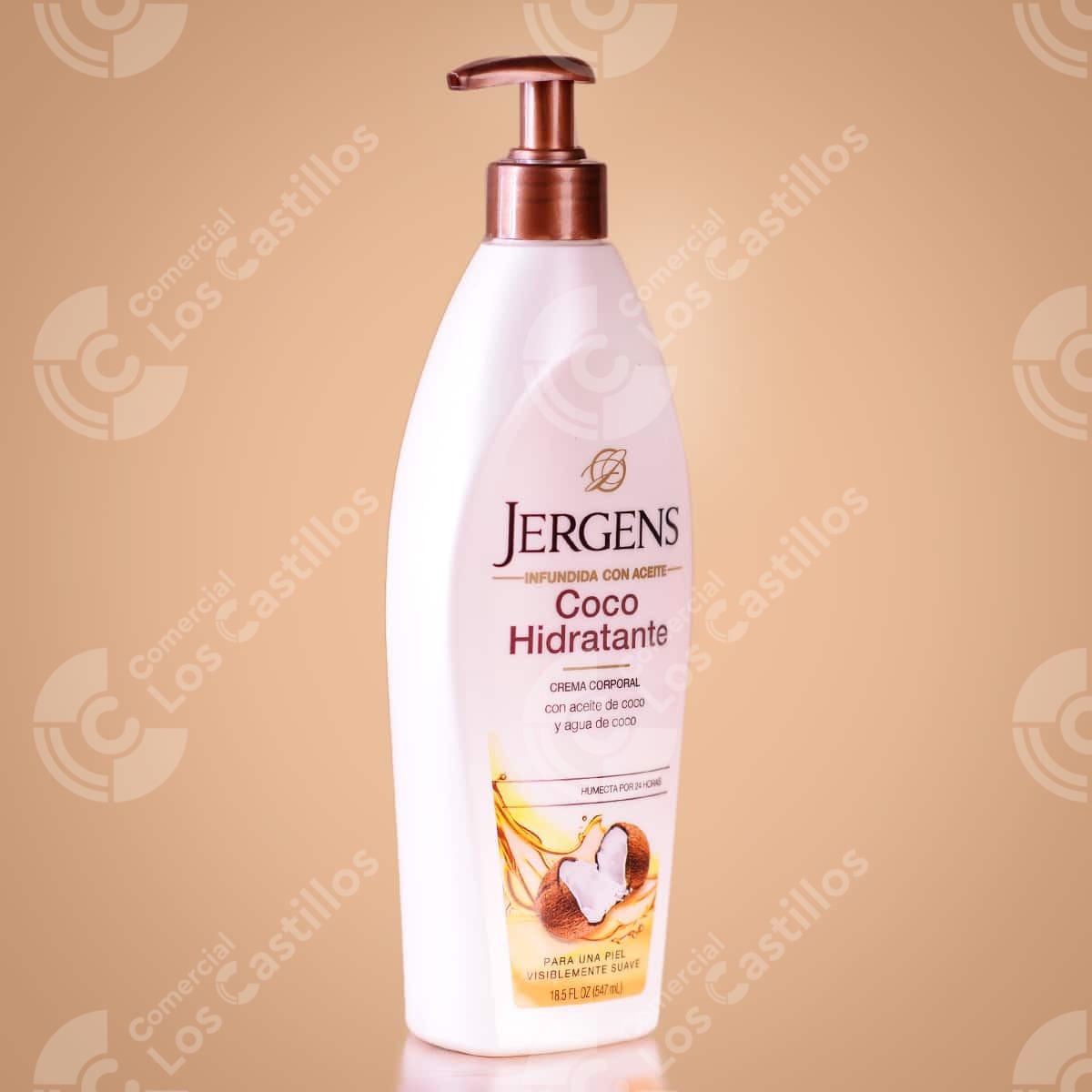 002291_0 Jergens Crema Hidratante Coco 18.5 Oz - Comercial Los Castillos