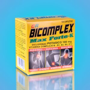 Bicomplex Max Forte-K - Alivio del dolor articular (100mg)