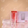 Juxing Set De Vasos De Cristal Texturizado X6 - Comercial Los Castillos