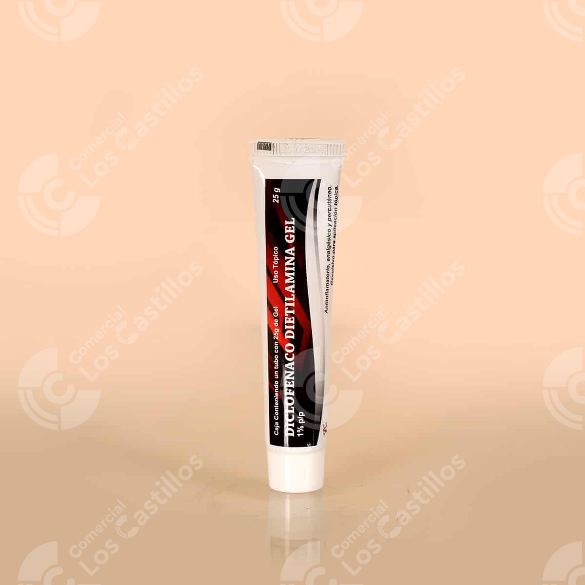 002505_0 Diclofenaco En Gel - Alivio Rápido Del Dolor (25-30G) - Comercial Los Castillos