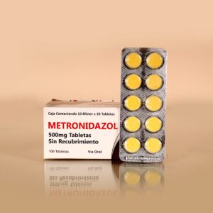 Metronidazol 500Mg - Alivio Rápido Para Infecciones (100 Tabletas) - Comercial Los Castillos