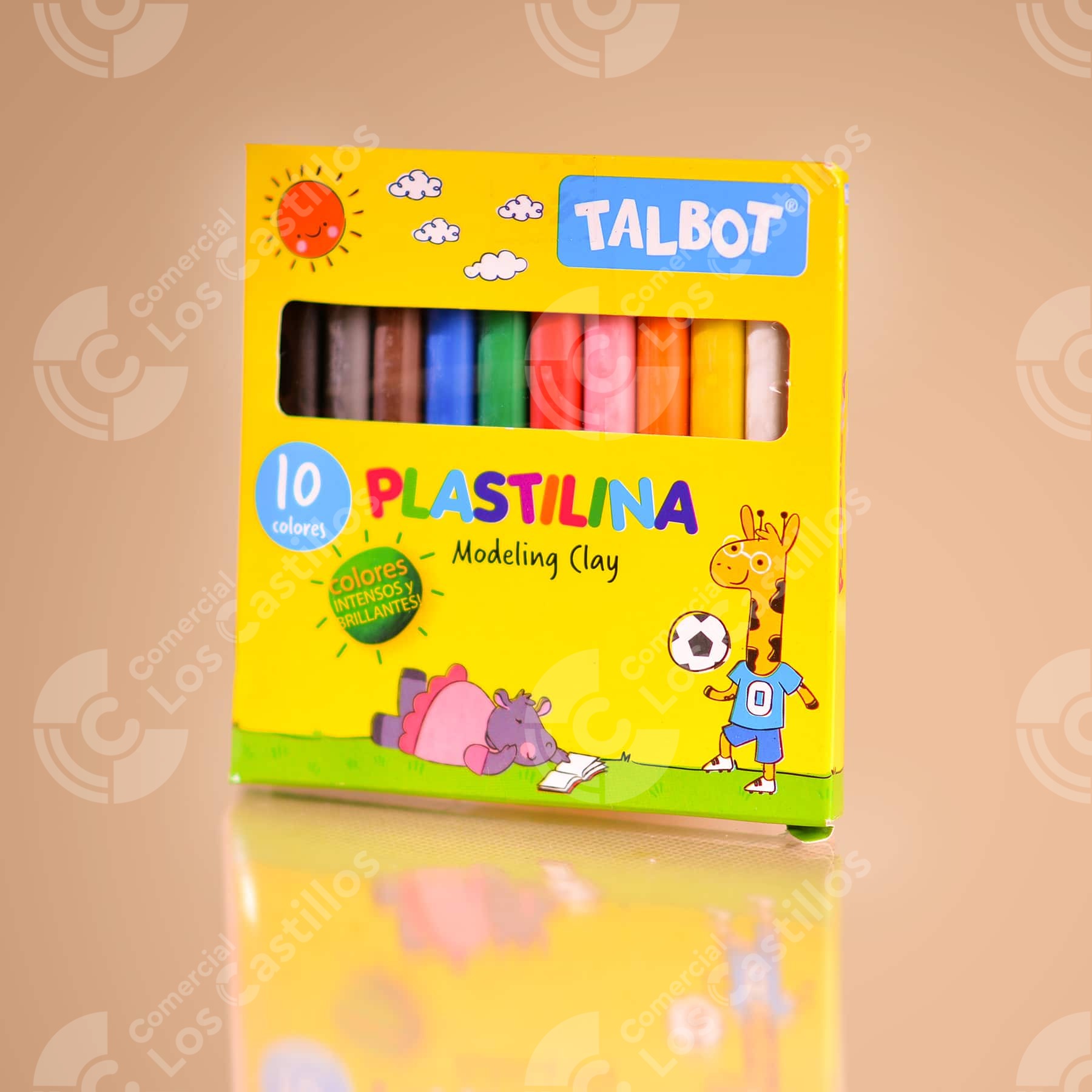 002524_0-1 Plastilina 10 Colores - Comercial Los Castillos