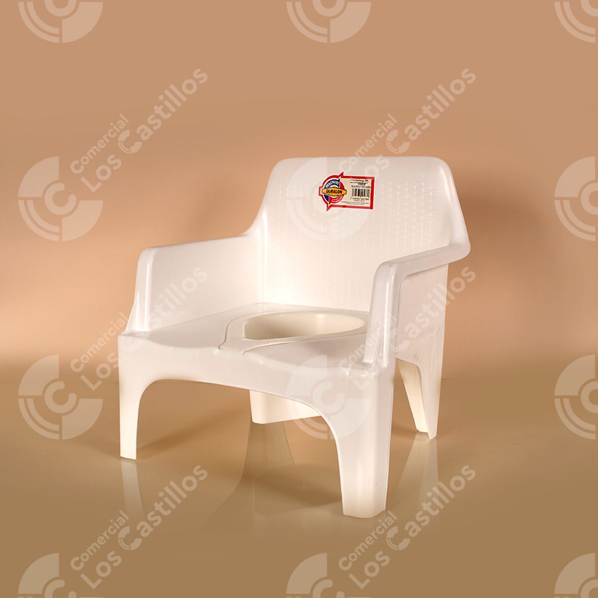 Silla con Orinal Plástico