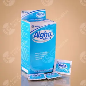 Algho Sinus - Alivio De Síntomas De Sinusitis (100 Pastillas) - Comercial Los Castillos