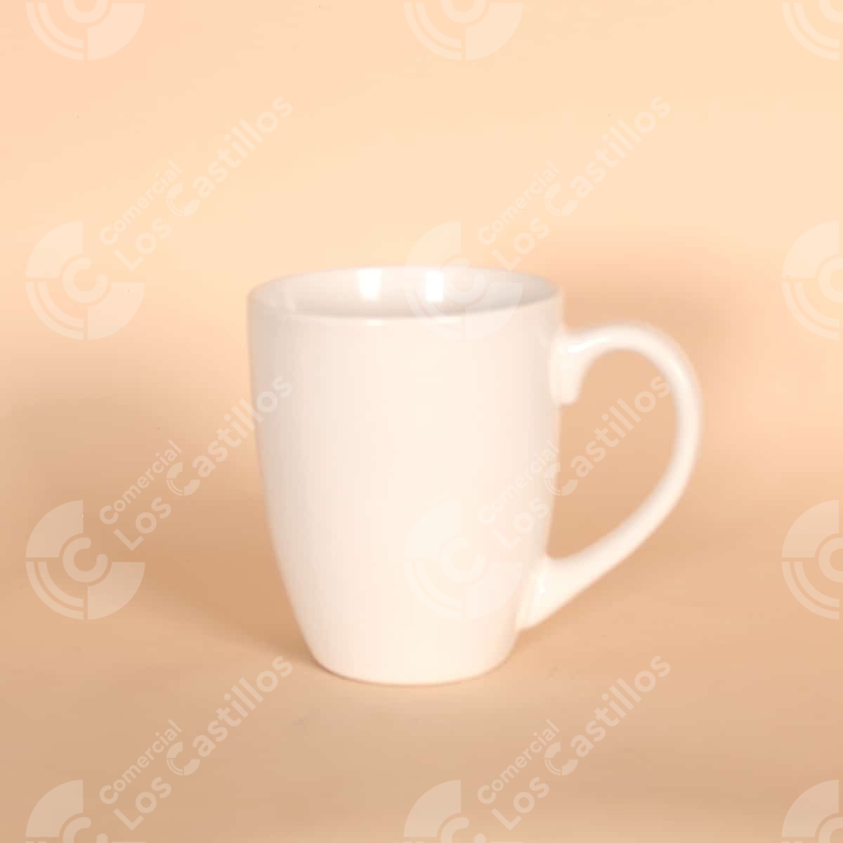 002572_0 Taza Blanca De Cerámica Para Bebidas Calientes - Comercial Los Castillos