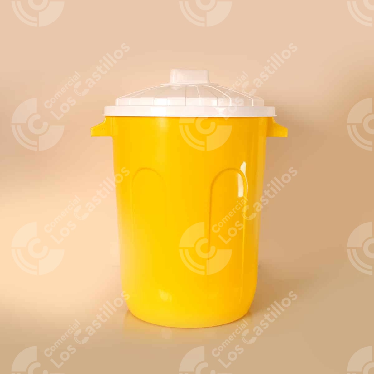002574_0 Zafacón Con Tapa 30L - Comercial Los Castillos