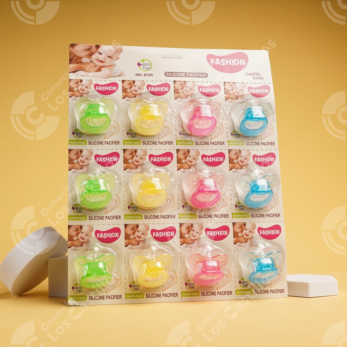 002620_0 Chupete Bobo Fashion Ga-215 Multicolor Blister - Comercial Los Castillos