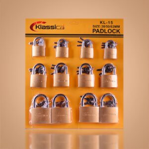 Candado en Blíster  - Seguridad Confiable (40/50/60 Grande)