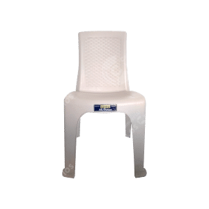 Silla Plástica Sin Brazo Textura Rattan