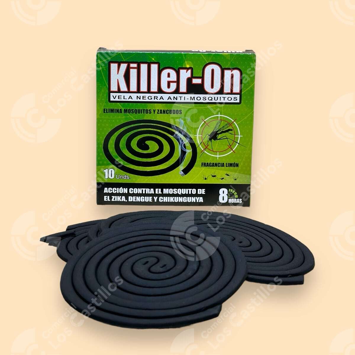 002727_0 Vela De Mosquito - Protección Nocturna (10 Uds) - Comercial Los Castillos