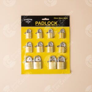 Candado En Blister - Seguridad Duradera (25/30/40 Pequeño)