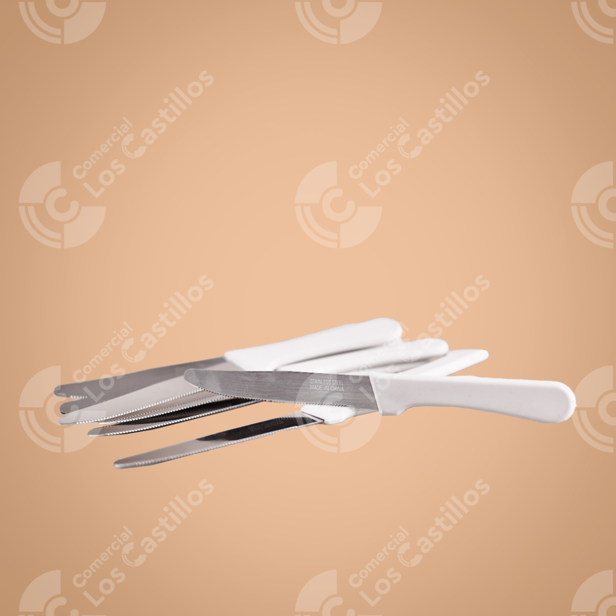 002759_0 Set De Cuchillos Sierra Para Cocina - Comercial Los Castillos