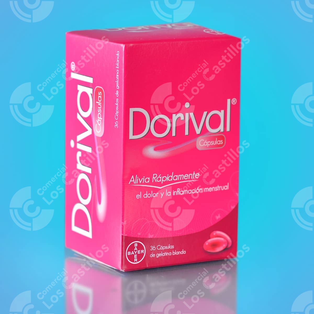 002762_0 Dorival Liqui-Gels - Alivio Rápido Del Dolor (36 Cápsulas) - Comercial Los Castillos
