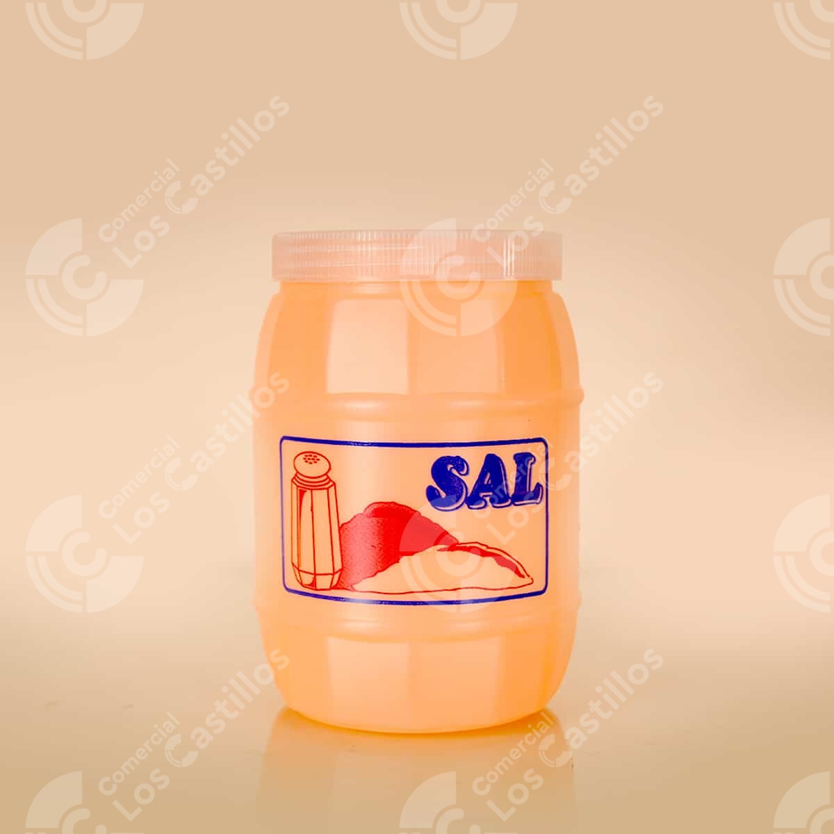 002771_0 Frasco Plástico Para Sal 50Oz - Comercial Los Castillos