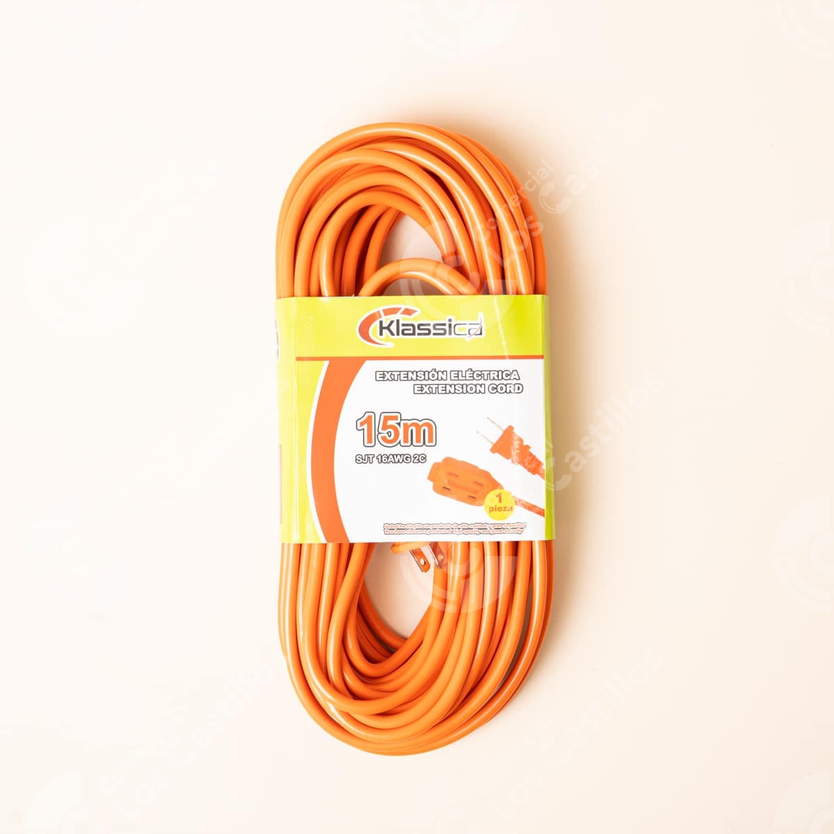 002801_0 Extensión Eléctrica Naranja 15M - Comercial Los Castillos