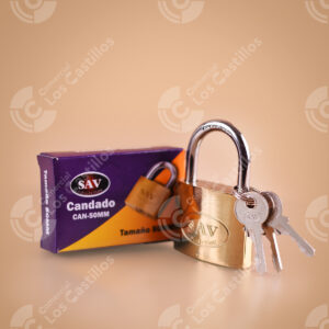 Leones Candado Plateado 50mm