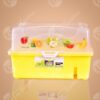Platera Con Tapa Transparente - Comercial Los Castillos