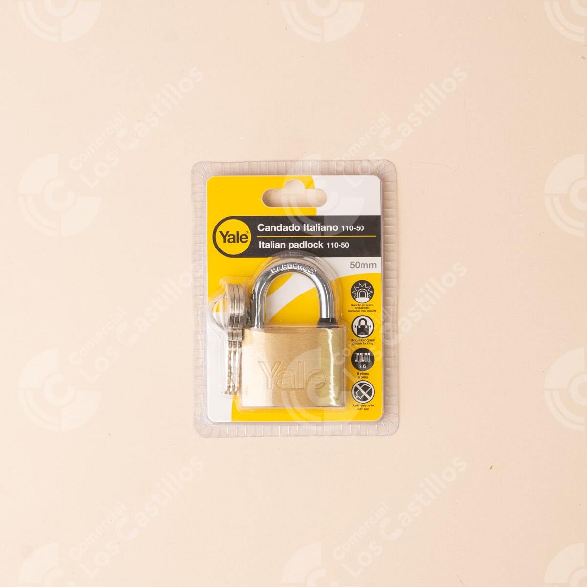 00285_0 Candado Metálico 110-50 50Mm - Comercial Los Castillos