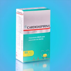Cardioaspirina - Ayuda a la salud cardiovascular (48 tabletas)