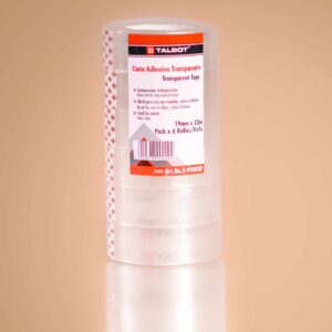 Cinta Adhesiva Transparente 19mm x 33m(unidad)