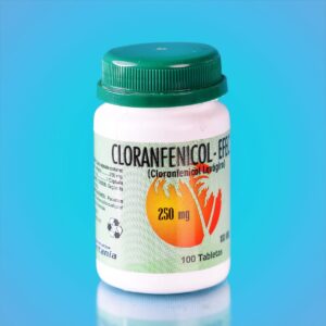 Clorafenicol 250mg - Antibacteriano Efectivo (100 Tabletas)