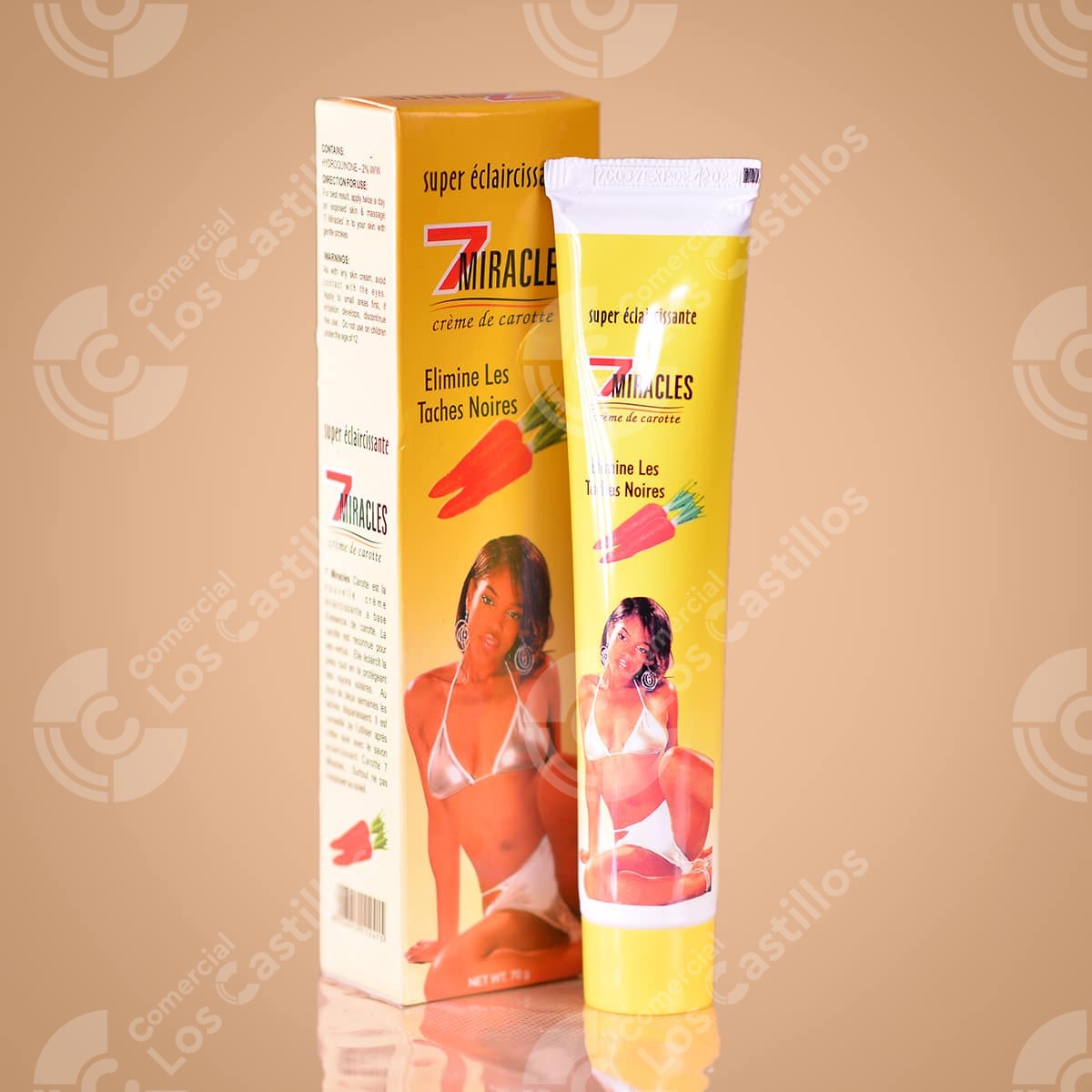 00406_0 7 Miracles Crema Zanahoria 50Ml - Comercial Los Castillos