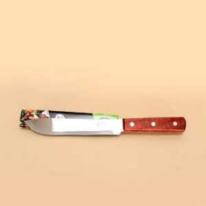 Cuchillo de Cocina Hoja Afilada Mango Amarillo