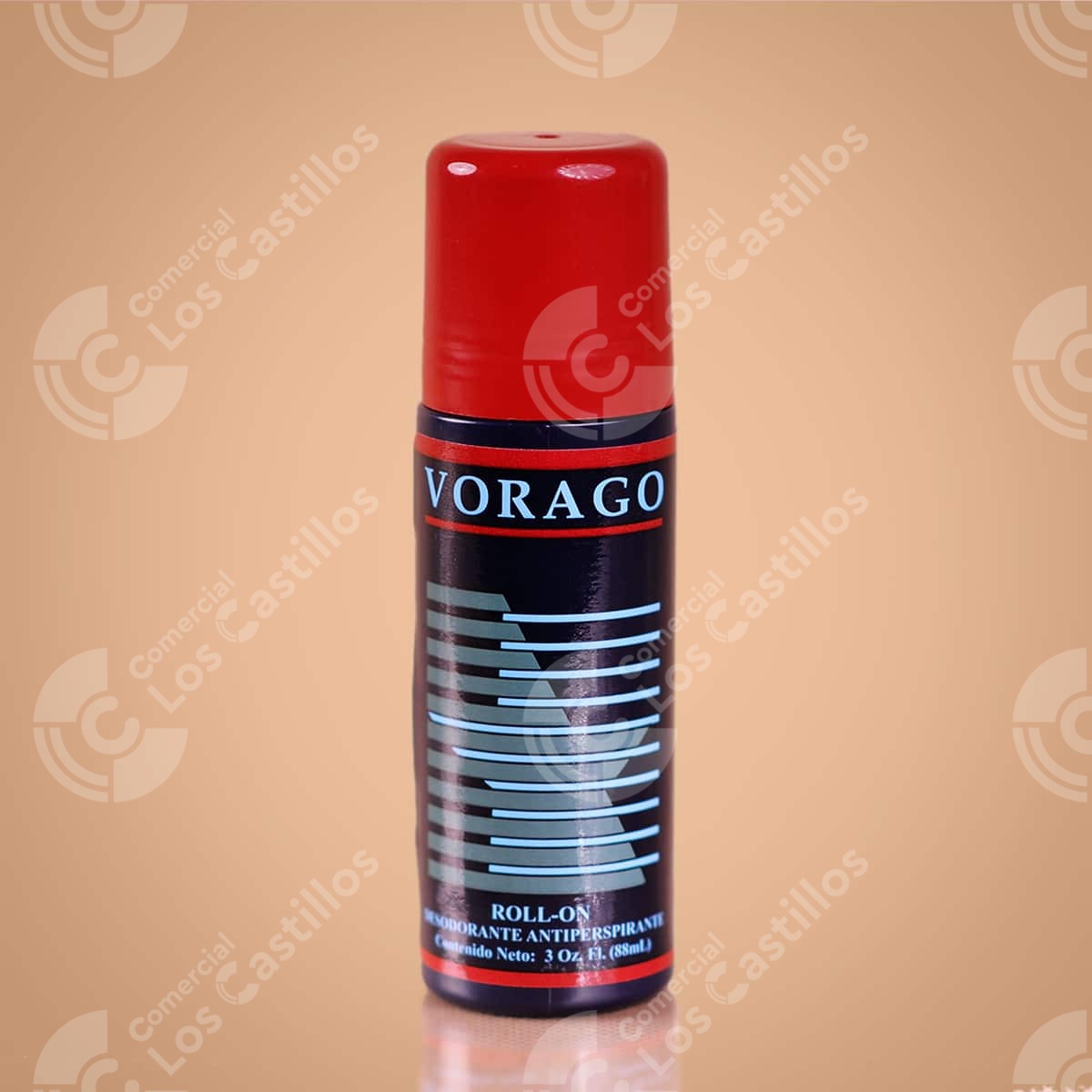 00526_0 Vorago Desodorante Roll-On 3 Oz - Comercial Los Castillos