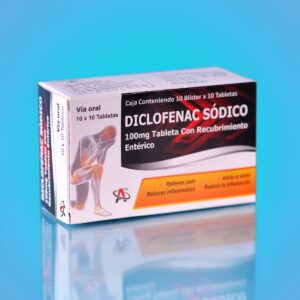 Diclofenac 100 Mg - Alivio del Dolor (Unidad)
