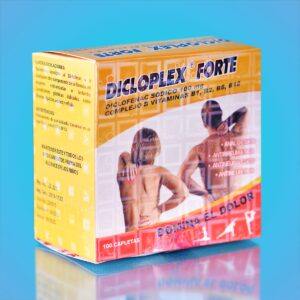 Dicloplex Forte - Alivio del Dolor (100 Capletas)
