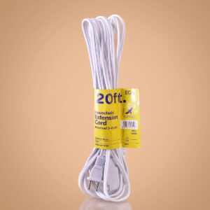 Extensión Eléctrica Blanca 20ft