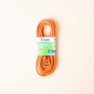 Troen Extensión Eléctrica Naranja 4M