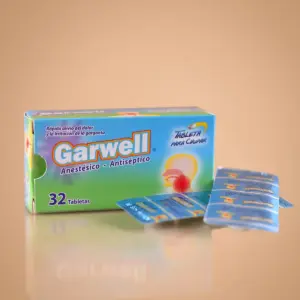 Garwell - Alivio bucofaríngeo (32 tabletas)