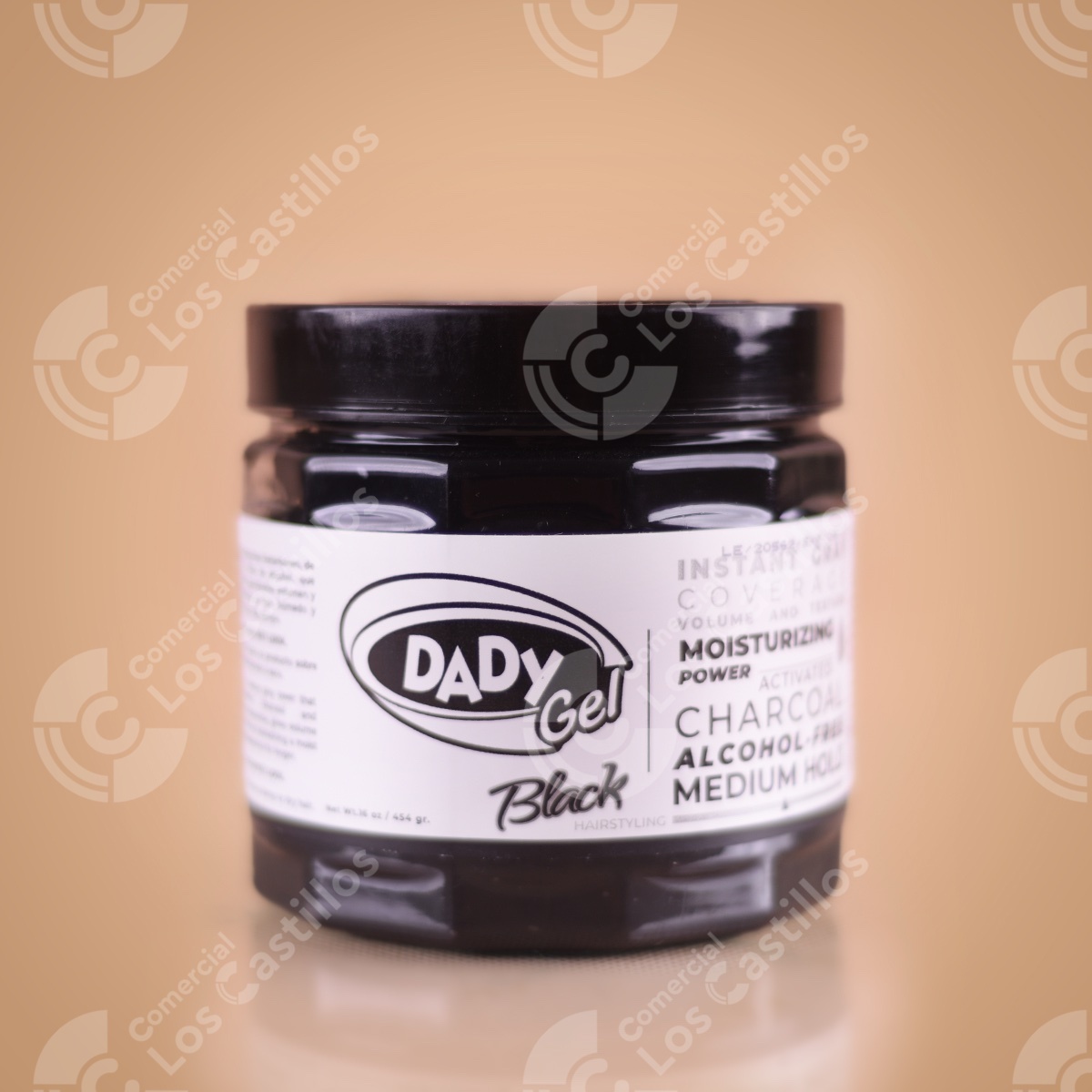 Gelatina Dady Negra - Estilo Urbano (16 Oz)