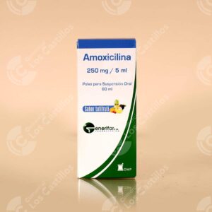 Amoxicilina Suspensión - Sabor Tutifruti (250mg/5ml)