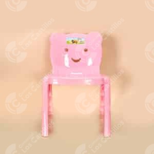 Silla Infantil Plástica Rosa