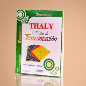 Thaly Hojas de Presentación Multicolor 250/1
